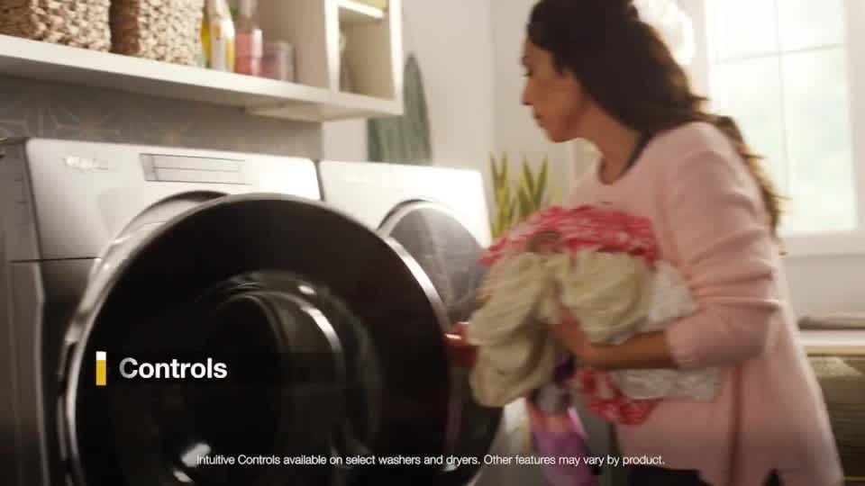 Whirlpool - WFW560CH Intuitive Controls Product Info video 0 minutes 19 seconds