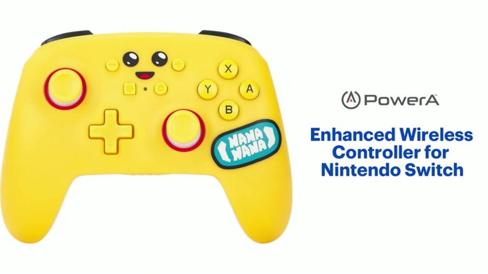PowerA - Enhanced Wireless Controller for Nintendo Switch - Fortnite Peely Product Features video 1 minutes 26 seconds