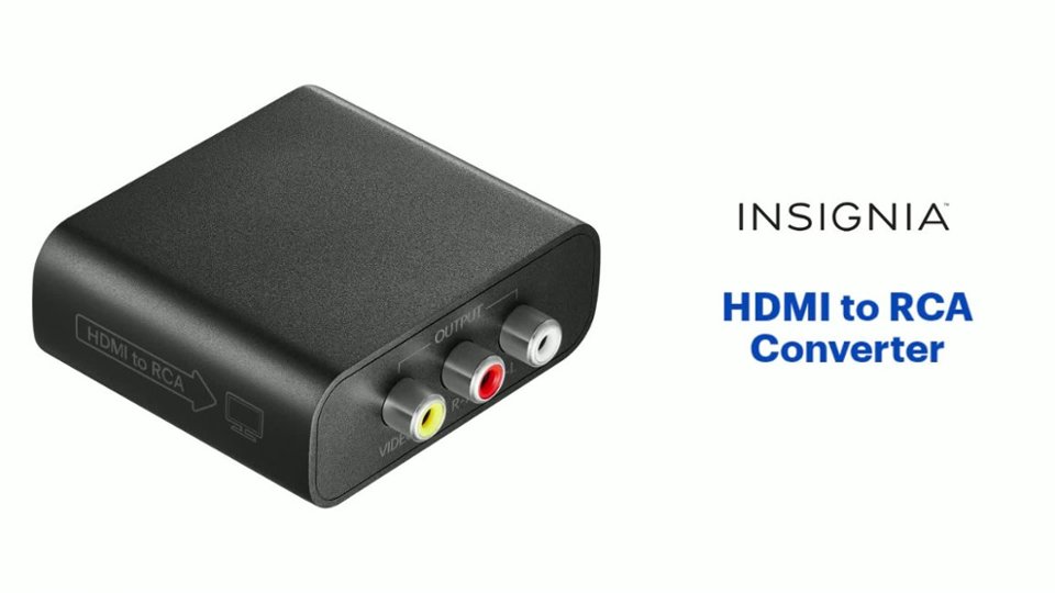 Insignia™ - HDMI to RCA Converter Product Features video 1 minutes 19 seconds