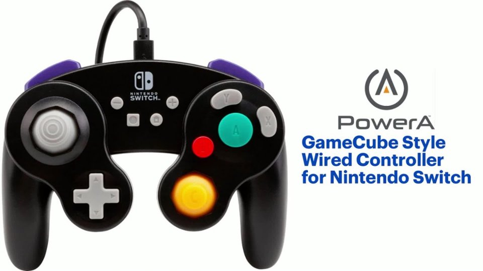 GameCube Style Wired Controller for Nintendo Switch Product Features video 1 minutes 02 seconds