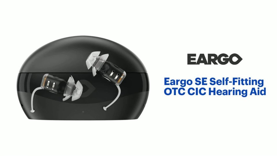 Eargo - SE Self-Fitting OTC CIC Hearing Aid Features video 0 minutes 50 seconds