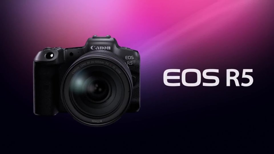 EOS R5 Overview video 2 minutes 33 seconds