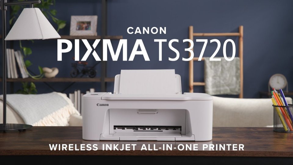 PIXMA TS3720 Inkjet Printer video 0 minutes 49 seconds