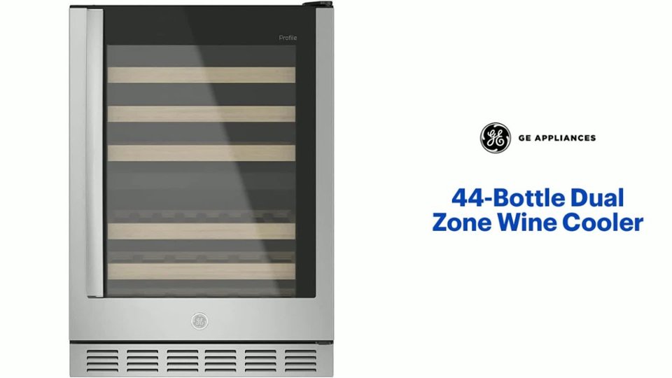 44-Bottle Dual Zone Wine Center Product Features video 1 minutes 49 seconds