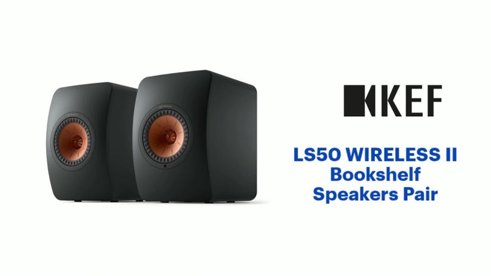 LS50 WIRELESS II Bookshelf Speakers Pair Features video 1 minutes 10 seconds