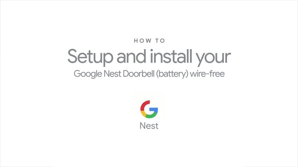 How to Set Up and Install Google Nest Doorbell (Battery) Video video 1 minutes 17 seconds