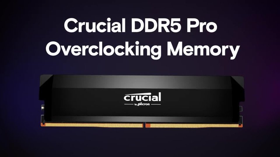 DDR5 Pro OC 6000 DRAM Product Tour video video 0 minutes 30 seconds