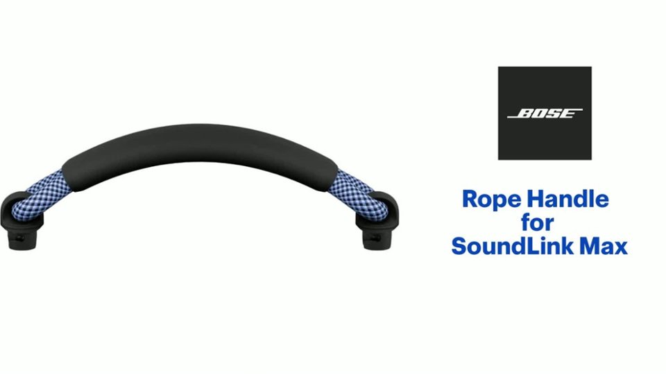 Bose Rope Handle for SoundLink Max Product Features video 0 minutes 38 seconds