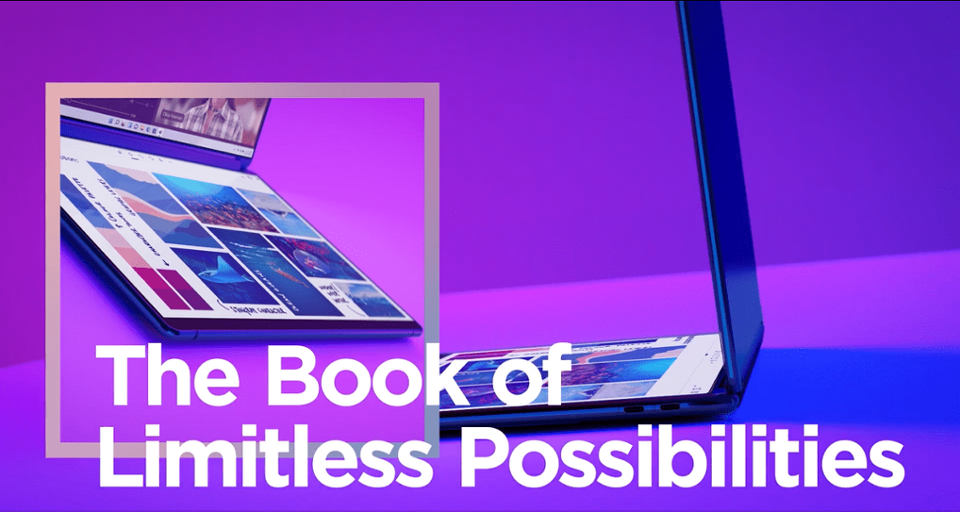 Lenovo Yoga Book 9i - The Book Of Limitless Possibilities video 1 minutes 03 seconds