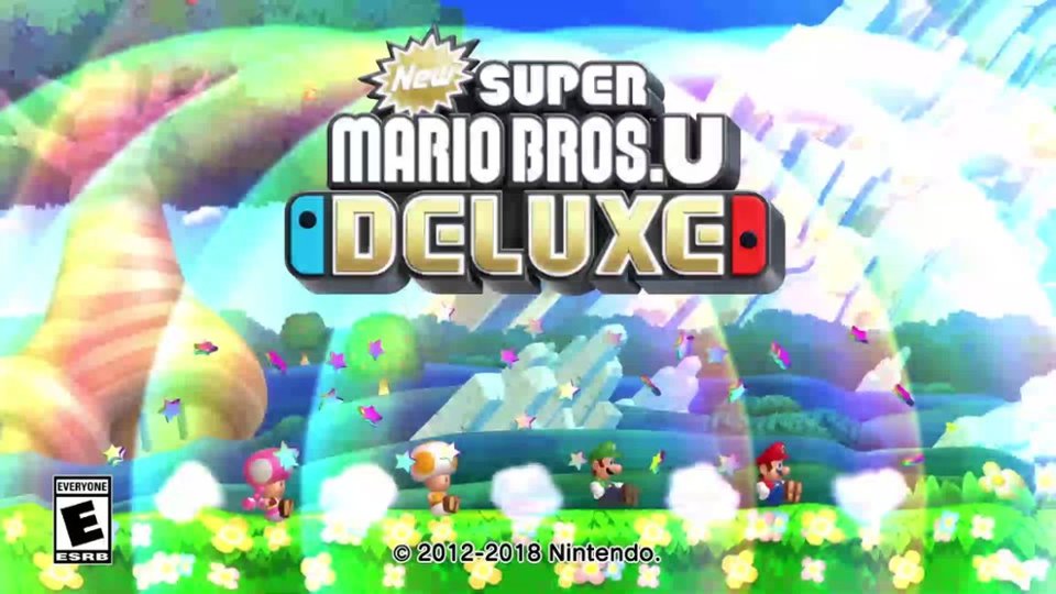 New Super Mario Bros. U Deluxe Trailer video 0 minutes 59 seconds