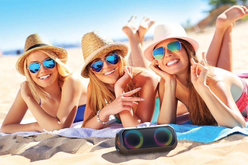 ION Audio Uber Boom - All-Weather Bluetooth️-Enabled Wireless Speaker with Lights video 0 minutes 41 seconds