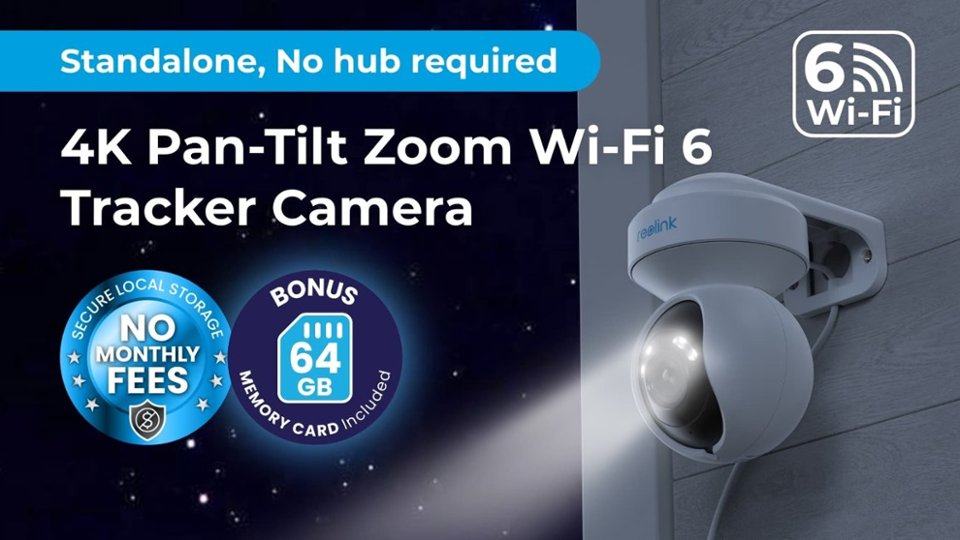 E Series E560 Outdoor Plug-In 4K Security Camera video 0 minutes 15 seconds