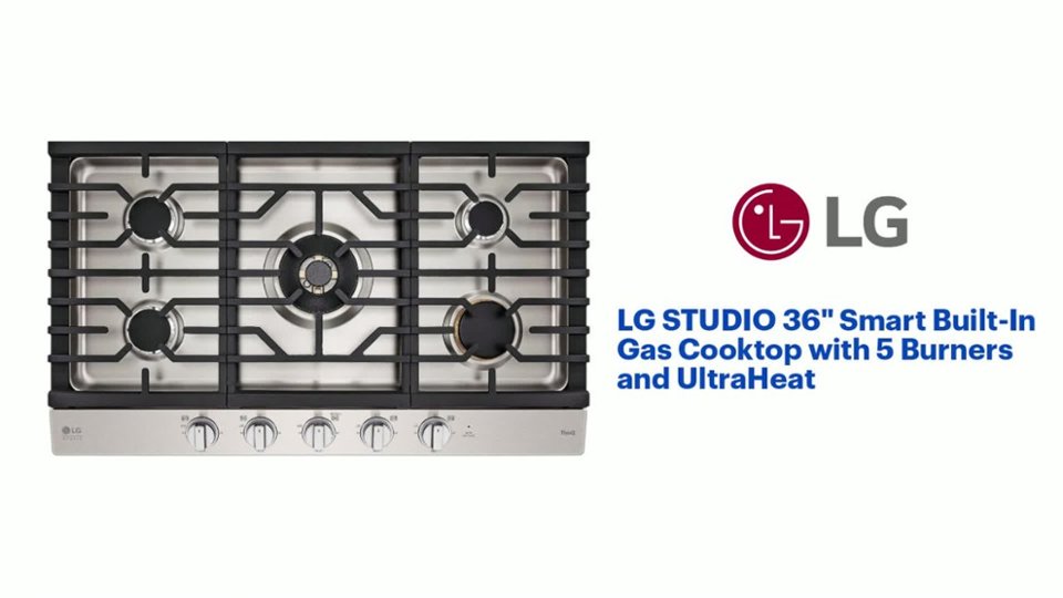CBGS3628_ STUDIO 36" Gas Cooktop Product Features Video video 1 minutes 08 seconds