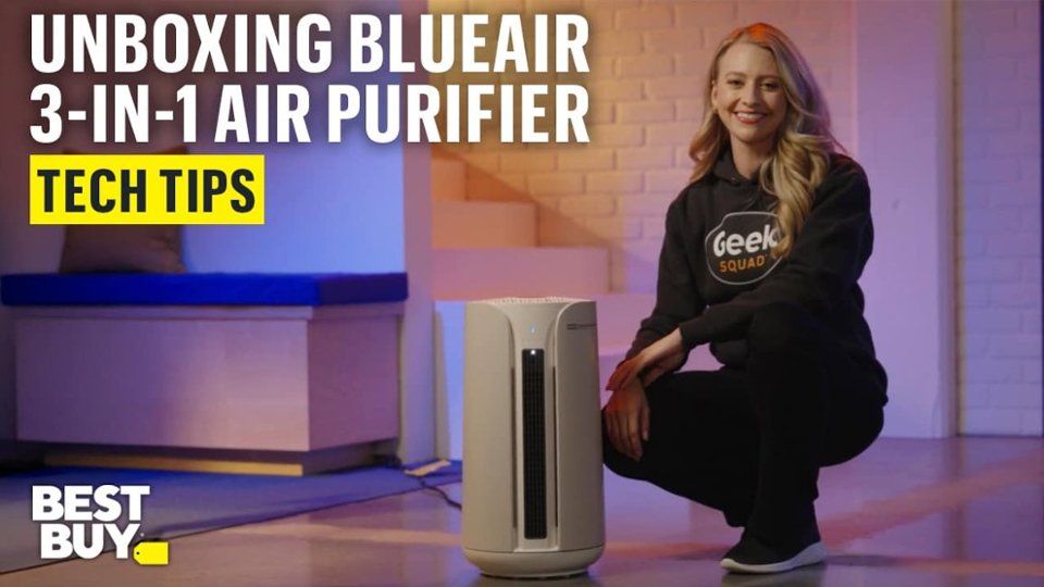 Unboxing the Blueair ComfortPure 3-in-1 T10i Air Purifier video 0 minutes 46 seconds