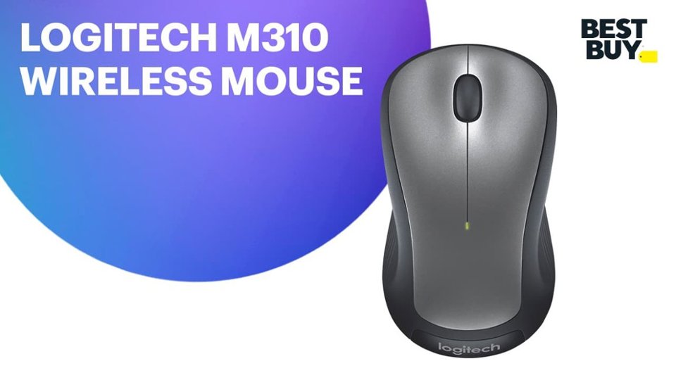 Logitech M310 Wireless Mouse video 0 minutes 19 seconds