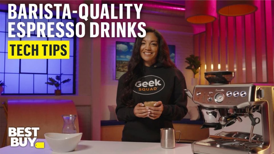 Barista-Quality Drinks at Home with the Breville Barista Express Impress video 0 minutes 57 seconds