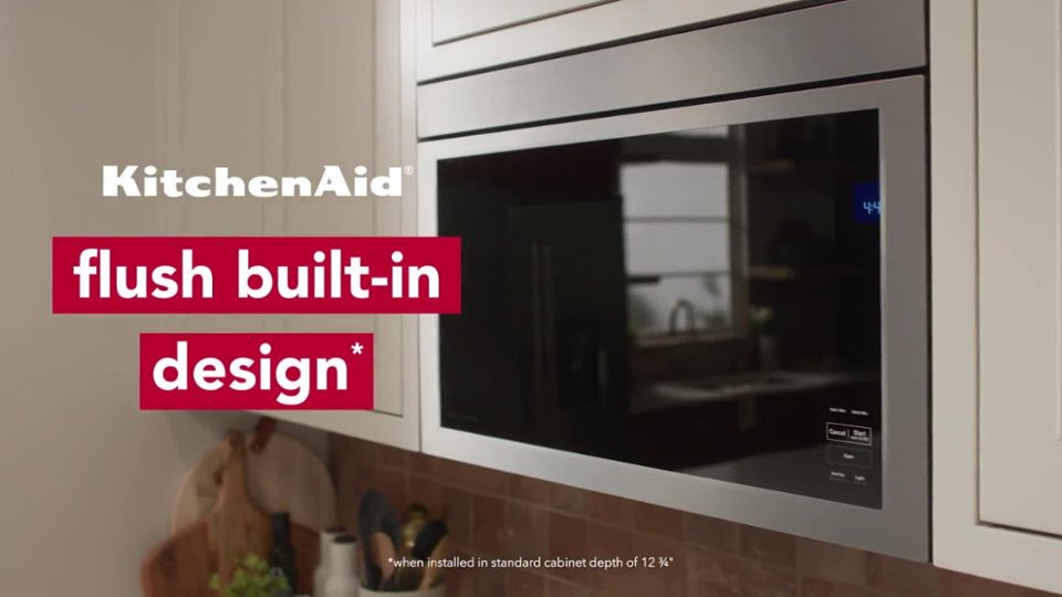 KitchenAid - KMMF330P Flush Design video 0 minutes 15 seconds