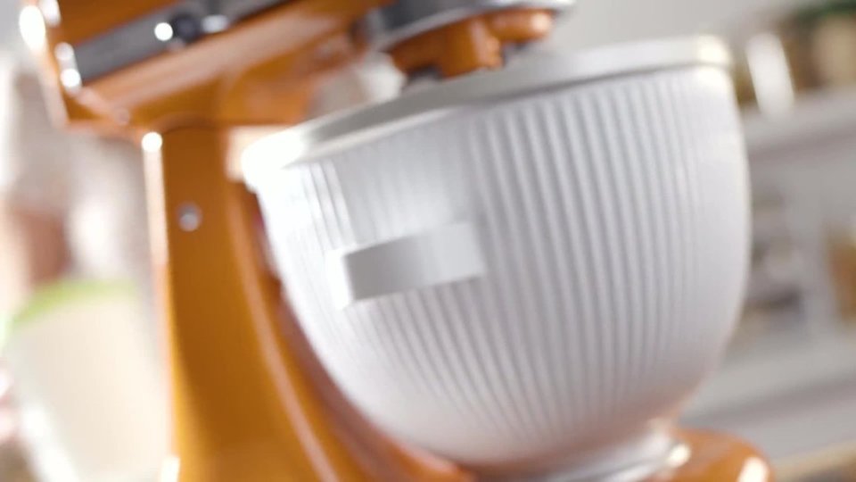 KitchenAid - Ice Cream Maker Attachment Product Info video 0 minutes 39 seconds