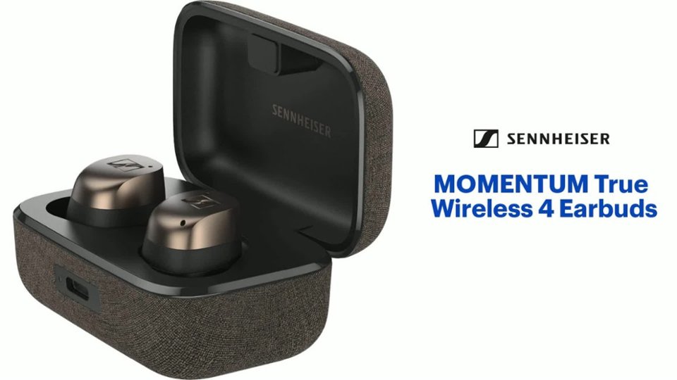 Sennheiser - MOMENTUM True Wireless 4 Earbuds - Copper Product Features video 1 minutes 17 seconds