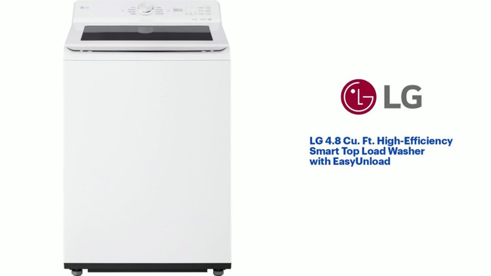 WT8205CW 4.8 CF HE Top Load Washer Product Features video 1 minutes 04 seconds