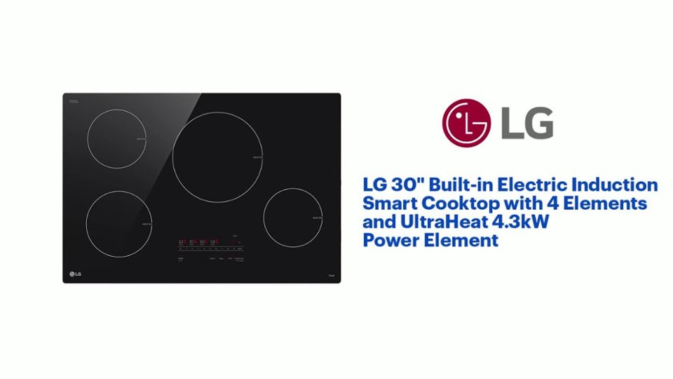 CBIH3013BE 30" Elec Induction Cooktop Product Features Video video 1 minutes 22 seconds