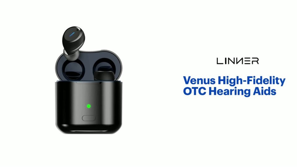 LINNER Venus High-Fidelity OTC Hearing Aids Features video 0 minutes 51 seconds