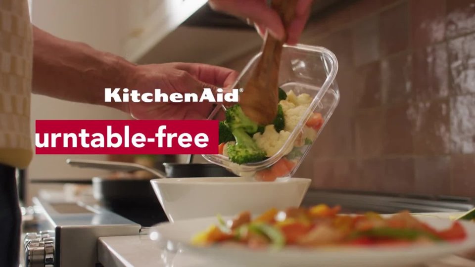 KitchenAid - Turntable-Free Design video 0 minutes 14 seconds