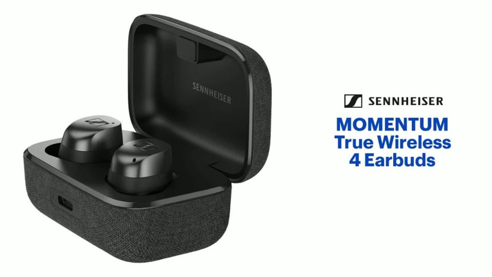 Sennheiser - MOMENTUM True Wireless 4 Earbuds - Black Product Features video 2 minutes 06 seconds