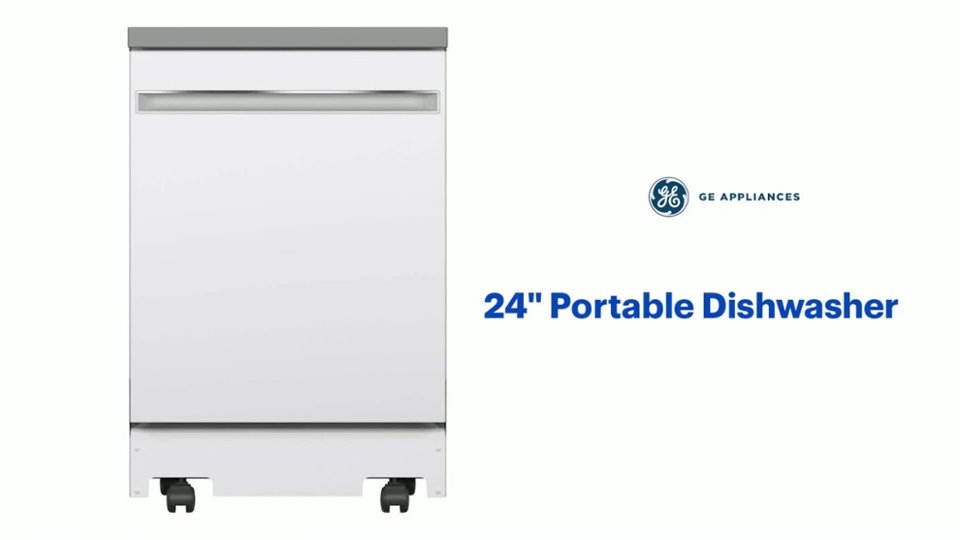 24" Portable Dishwasher Features video 1 minutes 01 seconds