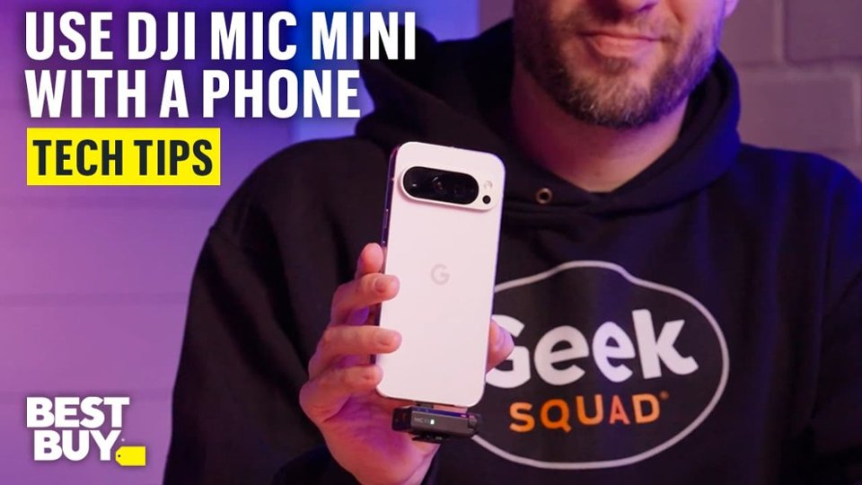 Connecting the DJI Mic Mini to Your Phone video 0 minutes 52 seconds