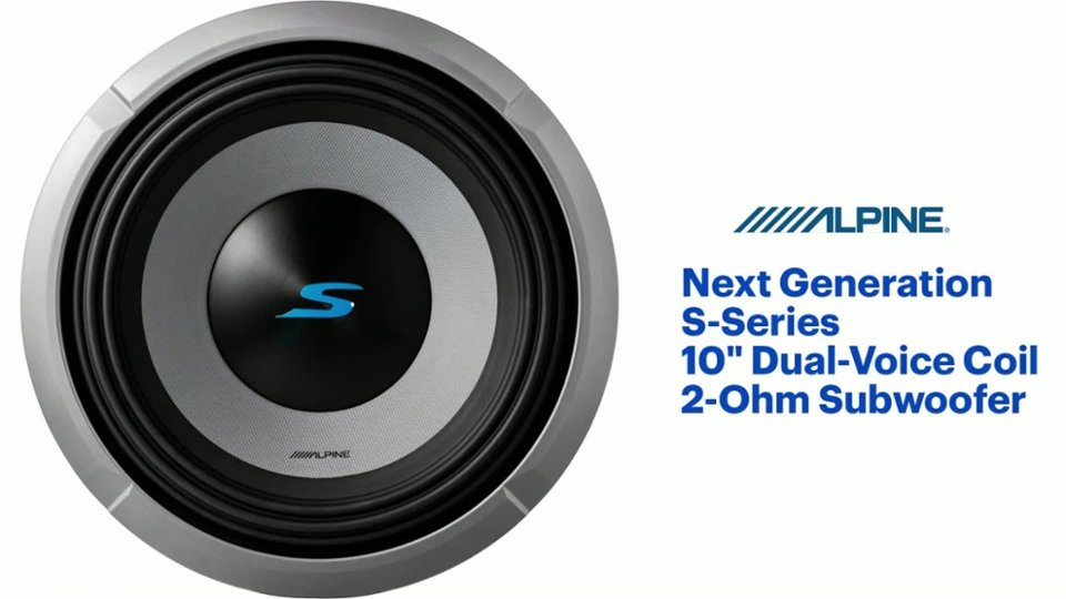 Next Generation S-Series 10inch Subwoofer Product Features video 1 minutes 06 seconds