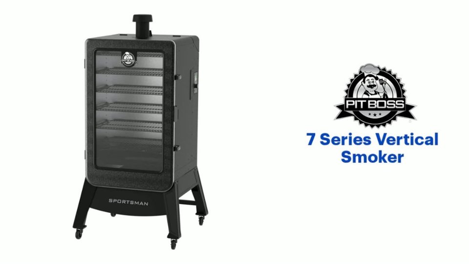 Pit Boss - 7 Series Vertical Smoker Features video 1 minutes 48 seconds