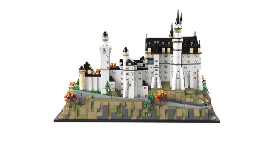 Architecture Neuschwanstein Castle 21063 video 0 minutes 07 seconds