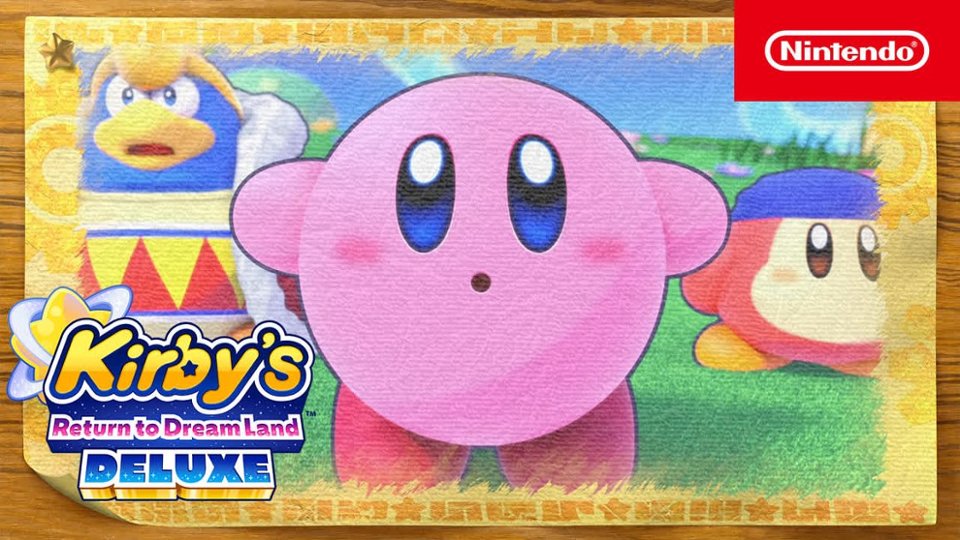 Kirby’s Return to Dream Land Deluxe Ad video 0 minutes 33 seconds
