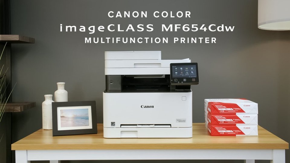 imageCLASS MF654CDW Laser Printer video 0 minutes 44 seconds