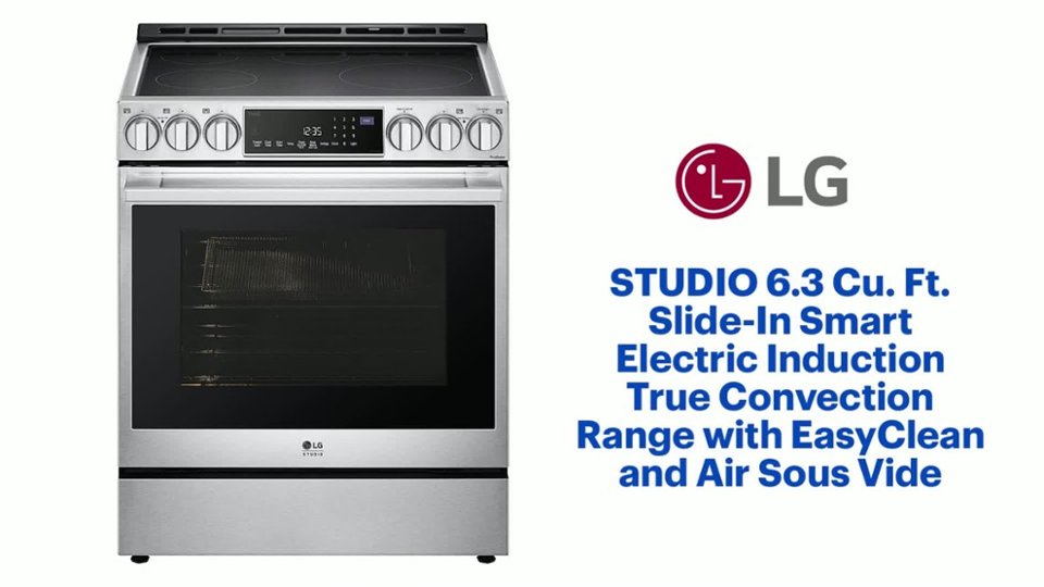 LSIS6338_E 6.3 CF Elec Induct Conv Range Prod Features video 0 minutes 59 seconds