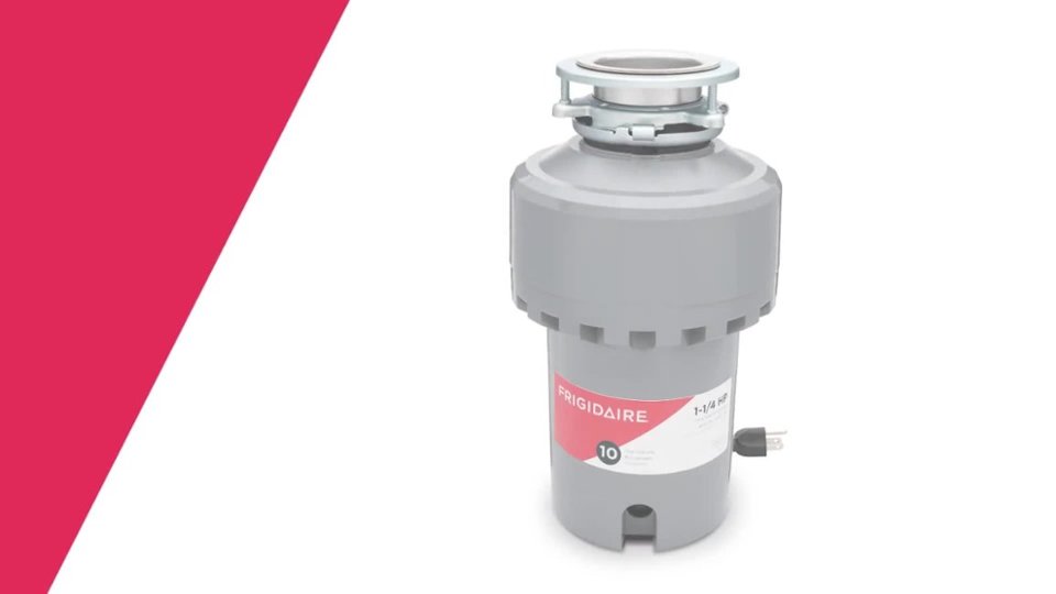 1.25HP Corded Disposer Gray FF13DISPC1 video 1 minutes 13 seconds