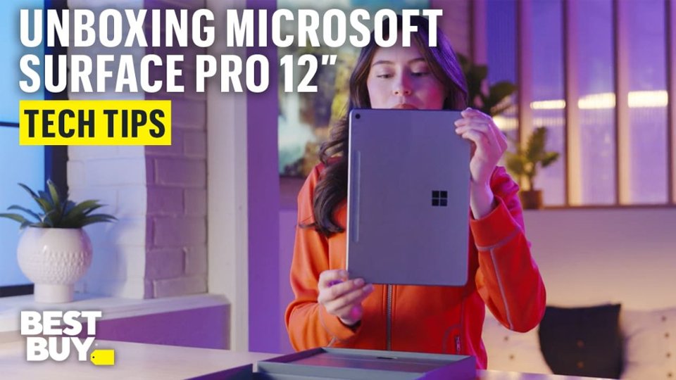 Unboxing the Microsoft Surface Pro 12″ video 0 minutes 59 seconds