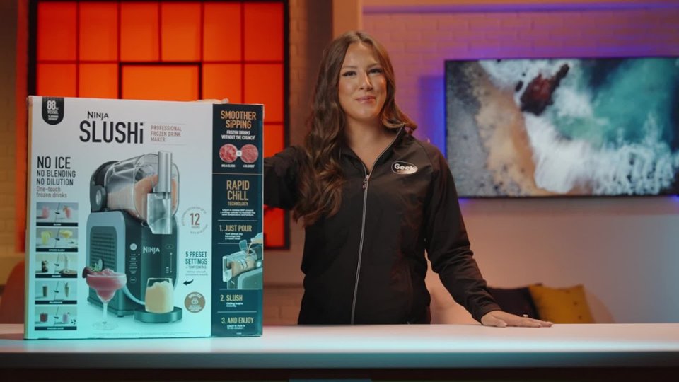 Unboxing the Ninja SLUSHi Professional Frozen Drink Maker video 0 minutes 58 seconds