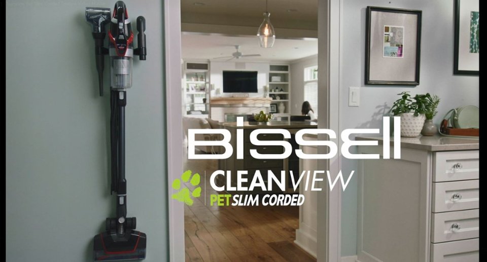 BISSELL - CleanView Pet Slim Corded Vacuum Overview video 1 minutes 03 seconds