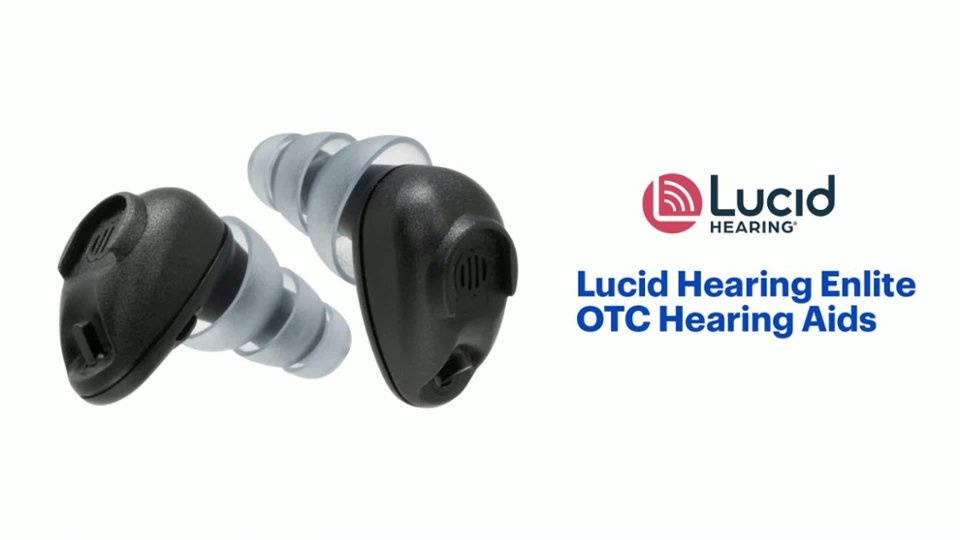 Lucid Hearing - Enlite OTC Hearing Aids Features video 1 minutes 21 seconds