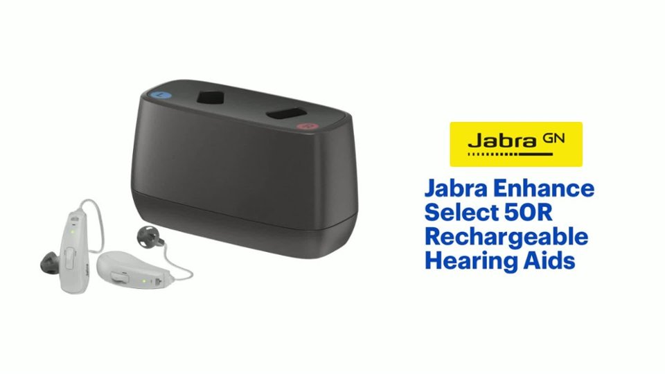 Jabra - Enhance Select 50R Rechargeable Hearing Aids Features video 1 minutes 42 seconds