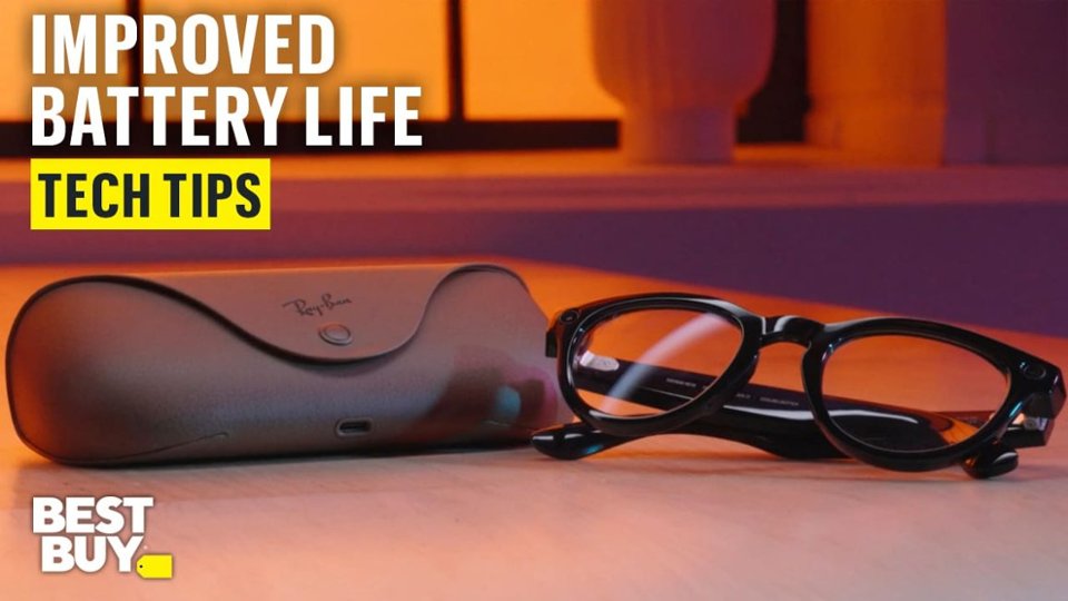 Improved Battery Life of the Ray-Ban Meta Headliner (Gen 2) Glasses video 0 minutes 57 seconds