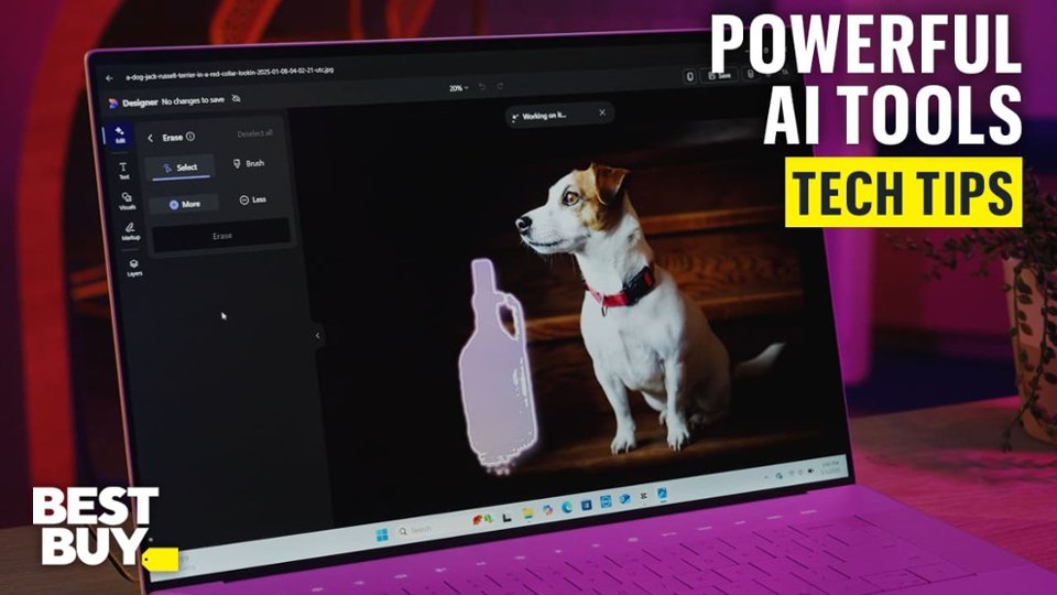 Work with Powerful AI Tools on NVIDIA GeForce RTX 50 Series Laptops video 0 minutes 55 seconds