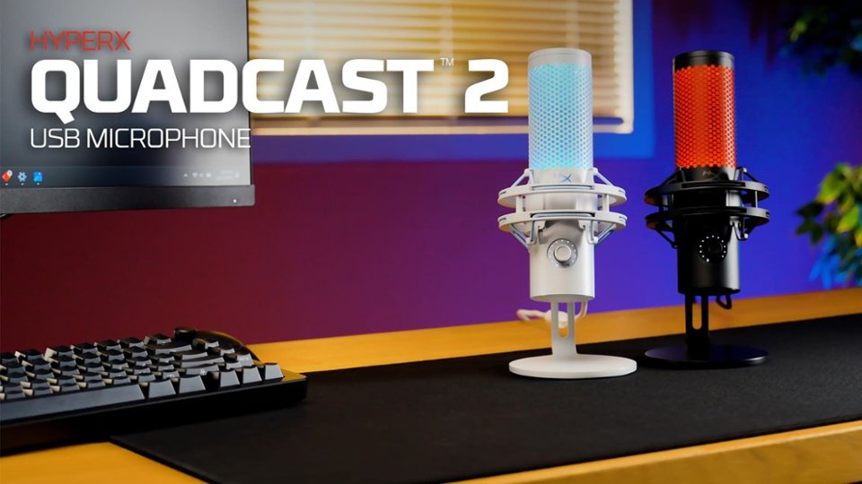 HyperX QuadCast 2 Product Overview video 0 minutes 42 seconds