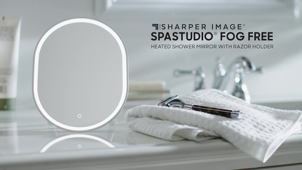 Shower Mirror with Hook Mount video video 0 minutes 37 seconds