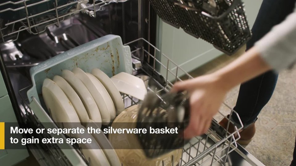 Whirlpool - 3 Pc Silverware Basket Feature Video video 0 minutes 14 seconds