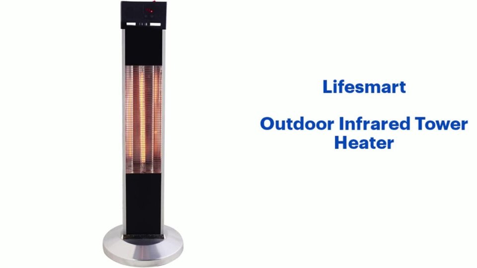 Outdoor Infrared Tower Heater Features video 1 minutes 12 seconds