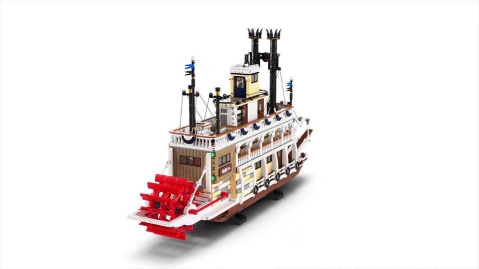 Ideas River Steamboat Building Set for Adults 21356 video 0 minutes 07 seconds