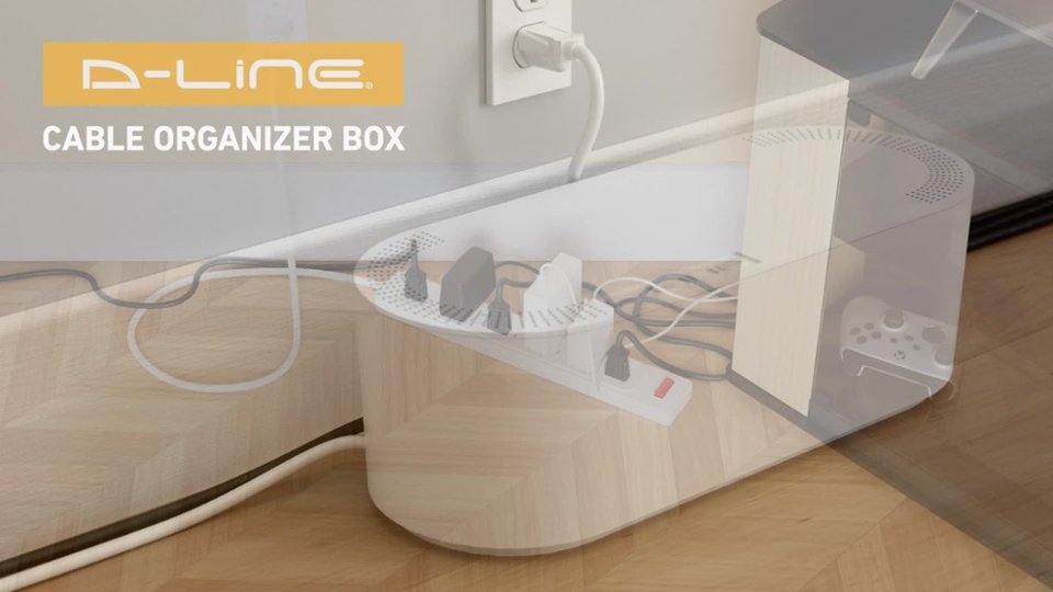 Cable Organizer Box Demo video 0 minutes 41 seconds